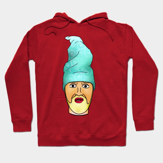 Wizard hat Lloyd Baxter face Hoodie by doublebeta